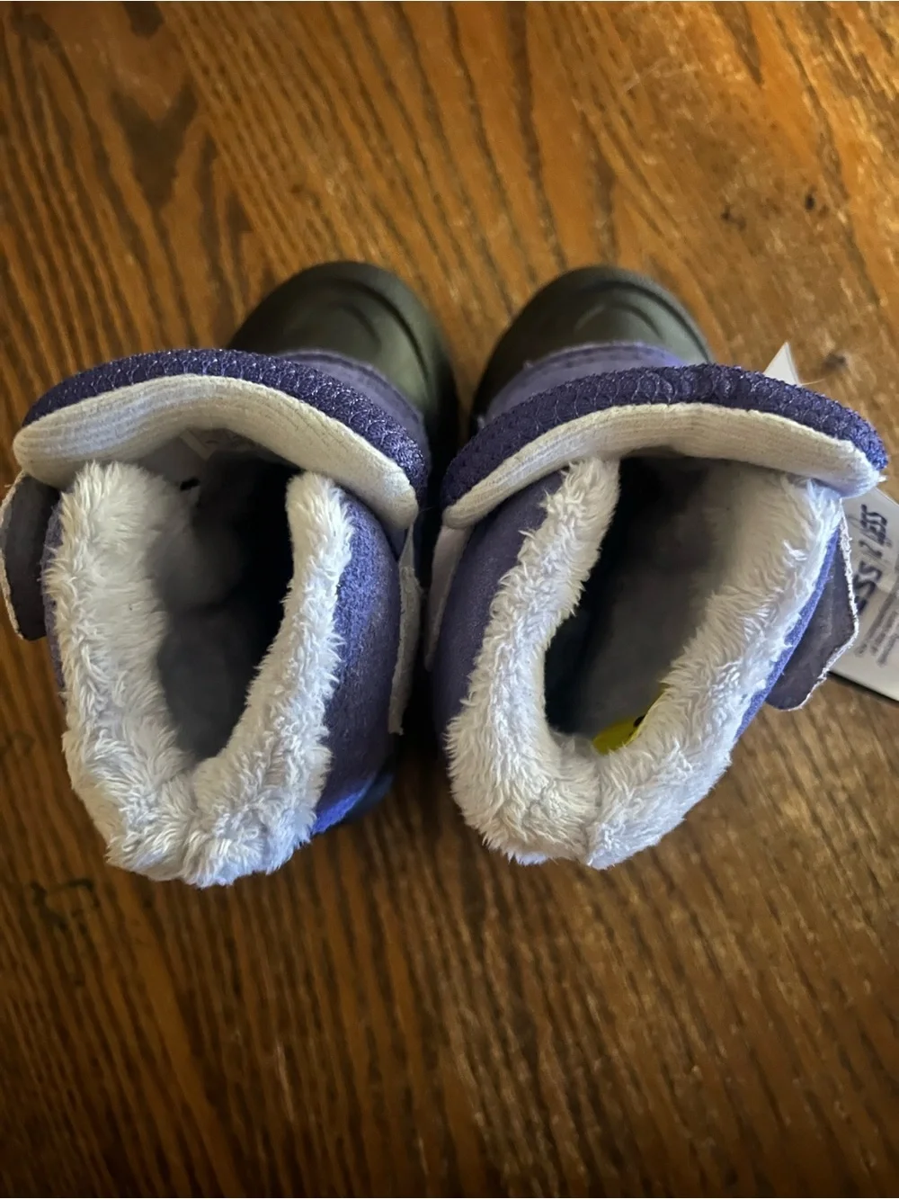The North Face Kids Purple and White Winter Snow Boots